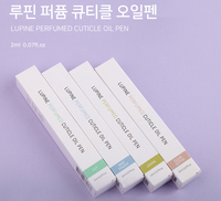 Stylo à huile pour cuticules d'ongles de différentes saveurs, type de brosse douce et minute