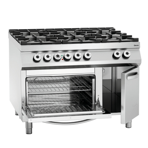 EBO 2/1GN NS 6-Burner Gas Stove for Home Kitchen <b>Ranges</b> - Product Image 1