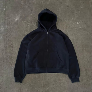 กางเกงมีฮู้ดโอเวอร์ไซส์ผู้ชายแนวสตรีทแวร์เสื้อมีฮู้ดโอเวอร์ไซส์ฮิปฮอปเสื้อฮู้ดซักได้ - Product Image 5