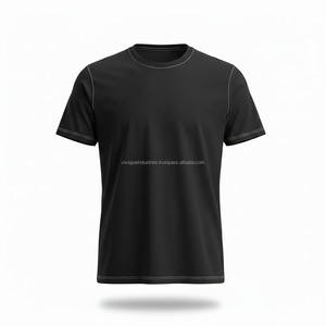 Camiseta Premium de 320 g/m², Tejido de Punto Peinado, 100% Algodón, Lisa, Unisex, Corte Regular, Etiqueta Personalizada, Paquete Técnico, Venta al Por Mayor - Product Image 6