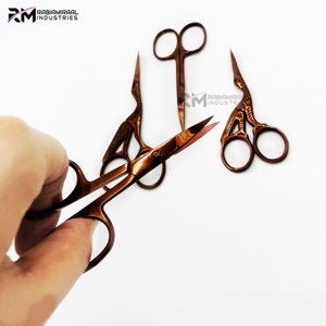 RMI <b>Mini</b> Nail Manicure Saloon Scissor Straight Stainless Steel Beauty Scissors Sharp Tip Nail Art Right-Handed Cuticle Nail - Product Image 5