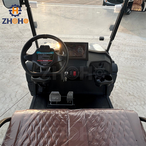 Giáng Sinh Sang Trọng Điện Golf <span class=keywords><strong>Buggy</strong></span> 4 Chỗ Ngồi Tiên Tiến Pin Câu Lạc Bộ Xe Nhìn Nhanh Sạc Và Dài Phạm Vi Đi Xe - Product Image 4