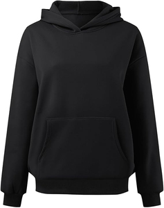 Pull personnalisé de haute qualité en 100% coton pour hommes et femmes Pull à capuche brodé à capuche - Product Image 5