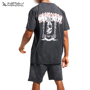 ชุดสั้นสำหรับผู้ชายชุดซักแบบลำลองมีน้ำหนักเบาสวมใส่สบายเสื้อผ้าชั้นนอกสำหรับผู้ใหญ่ขายดีล่าสุดสไตล์ฤดูร้อน - Product Image 4