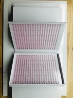 Extensions de cils faites à la main 2D 3D 4D 5D 6D Cils volumineux avec éventails pré-faits étroits C CC D DD M L Curl Soie coréenne 20 - 40 lignes