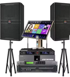 Ensemble de microphones avec woofer pour équipement sonore de fête en famille - Product Image 3