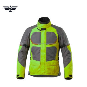 Chaqueta de Motociclismo EMPIRE TREND WEARS de Alta Visibilidad, Diseño Protector Reflectante para Turismo, Transpirable e Impermeable - Product Image 1