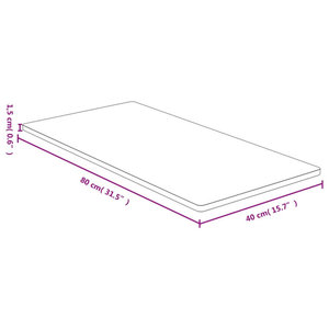 Mesa de bambú natural con acabado de barniz para muebles de sala de estar - Product Image 4