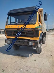 Camion benne basculante lourd d'occasion Mercedes-Benz 2635 6x4 Euro 3 Diesel de 1989 pour le transport minier - Product Image 4
