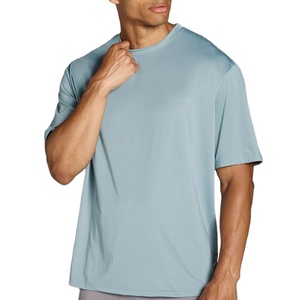 Camiseta Extra Grande para Hombre, Talla Grande, Transpirable, Lisa, Personalizada, Ropa Deportiva, 180 g/m², Gran Venta - Product Image 1