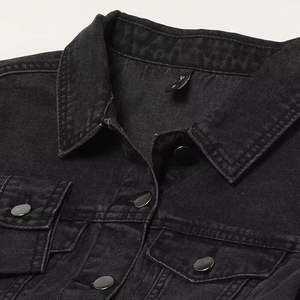 Good Quality Women's Denim Jeans Jacket Casual Outwear Fall Jacket Button up <b>Coat</b> denim jacket - Product Image 6