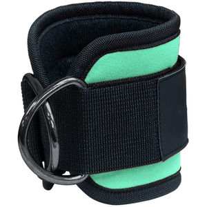 Correas de tobillo de neopreno con anillo en D doble de moda, levantamiento de pesas ajustable para equipo de gimnasio, accesorios de gimnasio de compresión - Product Image 3