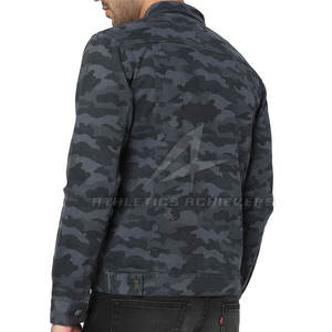 Poids léger hommes Jeans veste vente en ligne hommes Jeans veste nouveau Style hommes Jeans 2025 sur mesure - Product Image 2