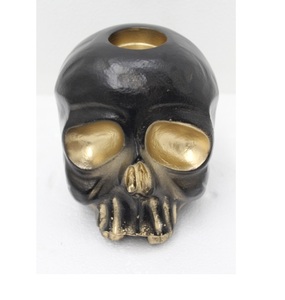 Último soporte de pilar de vela de aluminio decorativo Color negro mate soporte de vela de estilo moderno para decoración de Halloween - Product Image 5