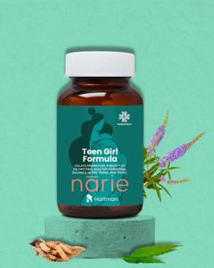 Fórmula para Adolescentes con Shatavari, Ashoka y Chasteberry para el Apoyo a la Pubertad, Alivio del Dolor y Equilibrio Hormonal - Product Image 1