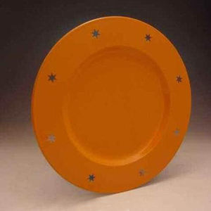 Nouvelle plaque de chargeur en métal enduit de poudre brillante polie plaque de chargeur élégante de qualité supérieure avec bordure de concepteur - Product Image 3