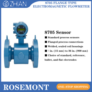 エマーソン電磁流量計8705060 DN150 6インチ150mmフランジ磁気流量センサーROSEMOUNT OEM用 - Product Image 6