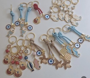 DAFNI BIG PAZAR Alloy Metal Carabiner Keychain with Unique Enamelled Tips 3D Shape and Embossed Design - Product Image 2