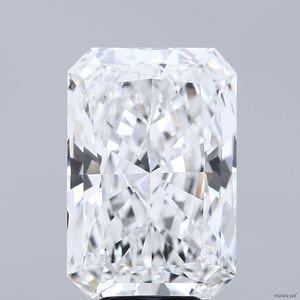 เพชรรูปตัว F 7.65กะรัตผ่านการรับรอง CVD ห้องปฏิบัติการ VS1ความคมชัดประเภท IIA EX polish & symmetry - Product Image 1