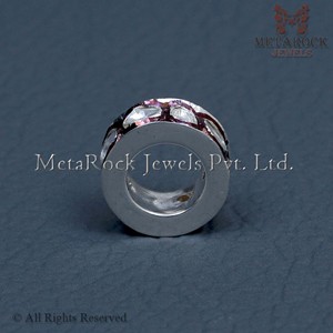 Rose Cut 5x12 MM Rueda Espaciador Rondelle Finding - Product Image 5