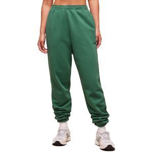 Jogging pour femmes en coton 100% tricoté, taille élastique, séchage rapide, décontracté, confortable, vert, haute qualité, OEM disponible, personnalisable - Product Image 1