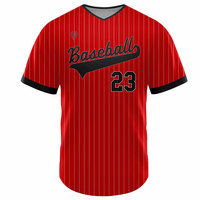 Jersey de béisbol de nueva fábrica superventas, camiseta de béisbol de hombre de moda de gran oferta con mangas cortas