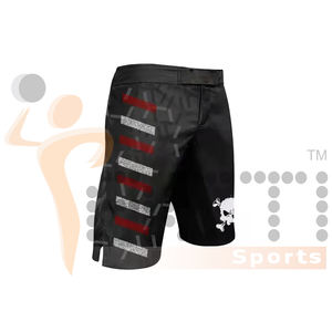 Pantalones cortos de Muay Thai Mma de alta calidad hechos a medida, ropa deportiva, logotipo personalizado, servicio OEM, 100% poliéster, tamaño personalizado - Product Image 5