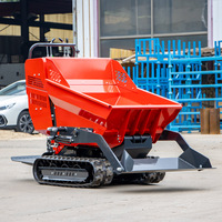 Kleiner Raupenkipper Mini-Kettendumper mit Hydraulischer Kippschaufel
