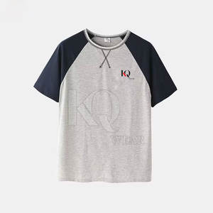 Ensemble t-shirt et short décontracté pour homme, léger, séchage rapide, tissu 100% coton pour la salle de sport et l'entraînement - Product Image 3