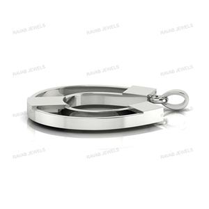 El más nuevo 25MM herradura bisel encanto colgante leche materna resina ajuste recuerdo genuino 925 plata esterlina encontrar regalo para mujeres - Product Image 3