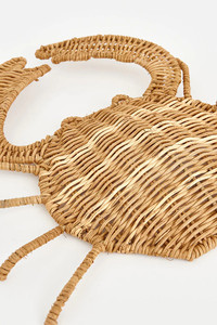 Nuevo cangrejo de ratán para pared, decoración de pared de habitación de Chico, decoración de pared de mimbre para niños, regalo colgante para chico - Product Image 4