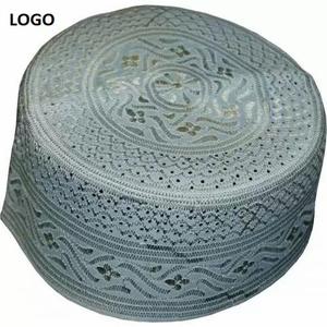 Capuchon de prière musulman imprimé personnalisé noir Offre Spéciale couvre-chef islamique de mode pour adultes avec service OEM - Product Image 4