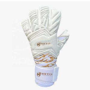 Gants de gardien de but de football de qualité supérieure, couleur personnalisable, gants de gardien de but avec caoutchouc injecté au dos, contact Letax sur la paume avant - Product Image 2