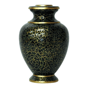 โลหะสมัยใหม่สไตล์ดั้งเดิมคลาสสิกออกแบบรูปแบบใหม่ประดิษฐ์ Urns อินเดียทําโถเพลิงศพ Pewter ลาย Pewter มือ - Product Image 5