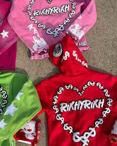 เสื้อฮู้ดบุด้วยความร้อนของ400gsm เฮฟวี่เวทมีฮู้ดสำหรับทุกเพศเทคโนโลยีคอตตอนขนแกะที่มีน้ำหนักเลือกได้ตามต้องการ - Product Image 3