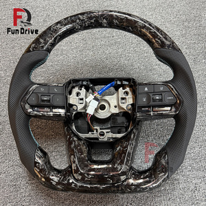 Volante Personalizado de Fibra de Carbono Forjado para Toyota Hilux Gr Corolla Camry Land Cruiser Fortuner Gt86 Lc300 Lc200 Prado 120 150 - Product Image 1