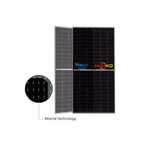 nuuko Germany Netherlands Trina Vertex S Black Solar Panel 605w 605 watt