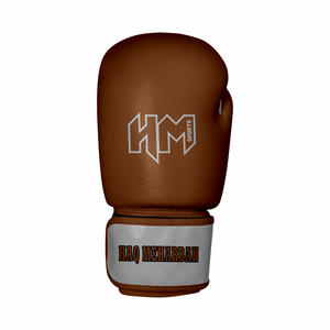 Guantes de Boxeo de Cuero HAQ MEHARBAN con Logotipo Personalizado, con Cordones, Transpirables, para Hombre, Equipo de Boxeo - Product Image 5
