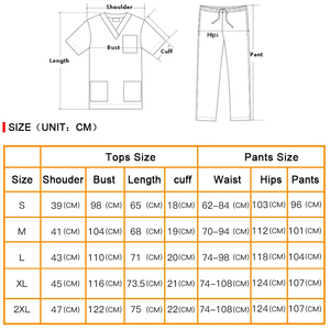 Juego de uniformes médicos de estiramiento rápido de manga corta de alta calidad para uniformes de clínica hospitalaria - Product Image 6