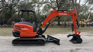 Accessoire de godet mobile sur roues pour mini-excavatrice sur chenilles KX057-5 KX040-4, poids opérationnel 38 tonnes, avec moteur, en promotion - Product Image 4