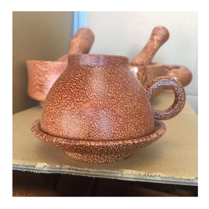 Exportateur vietnamien de tasses à thé en bois de coco fournissant de la vaisselle durable pour les distributeurs de thé au détail - Product Image 1
