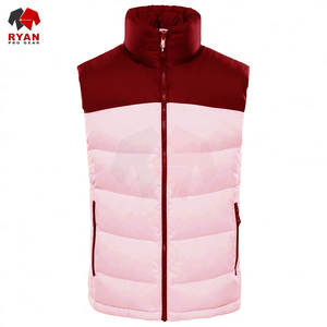 Gilet matelassé pour homme, couleur personnalisée, taille, logo, OEM ODM, sans manches, gilet d'hiver chaud et confortable, fabricant en gros - Product Image 3