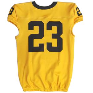 Precio de fábrica personalizado fútbol americano Jersey conjunto transpirable más tamaño con mangas cortas al por mayor uniforme de fútbol americano - Product Image 6