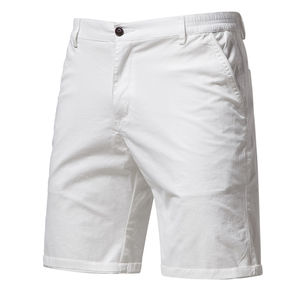 Shorts en coton chino infroissable pour hommes Shorts pour hommes de qualité supérieure Chino Prix abordables Marque privée Shorts de coupe classique - Product Image 1