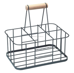 metal Milk Bottle Holder, crate, bottle carrier