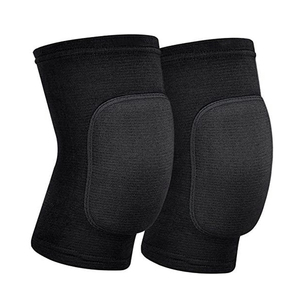 New Compression Gym Squat Training Knee Supports Protector Kneepads Professional Weightlifting Solid Colors Knee <b>Pads</b> - Product Image 1