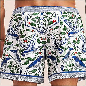 Hot Selling <b>Mens</b> Tropical <b>Shorts</b> Plus Size <b>Mens</b> Boxing <b>Shorts</b> Printed Custom Leisure Casual Sports Fashion <b>Shorts</b> - Product Image 6