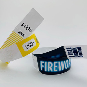 [AnyWristband] Bracelet d'événement personnalisé en couleur pleine pour données variables, bracelet numérique imprimé au laser, bracelet de 20 mm (3/4 pouces) - Product Image 6