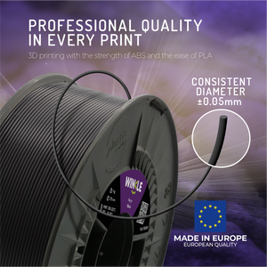 WINKLE Filamento PLA Resistente 1.75mm 1kg per Stampa 3D, 4 Colori, Vendita all'Ingrosso, Materiale Biodegradabile per FDM, Facile da Stampare - Product Image 3