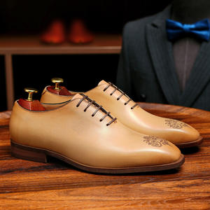 รองเท้าหนังแท้สำหรับธุรกิจ พื้นกันลื่น ซับในระบายอากาศ รองเท้าทางการสำหรับผู้ชาย รองเท้าทำงาน - Product Image 2